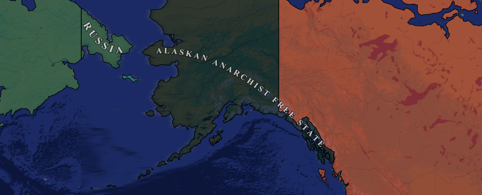 Faction Territorial Control Map: Alaska